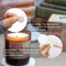 240 Pieces Candle Making Kit, Candle Wick Stickers, Candle Making Supplies, Double-Sided Stickers with The Little ‘‘Tail’’, Hot Wax Stickers for Candle Making